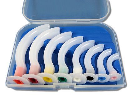 Mayo/Guedel Tubes set in etui 8 delig niet-steriel