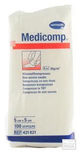 Medicomp NW kompres 5 x 5cm 4-laags