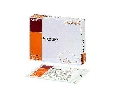 Melolin kompres 10x20cm steriel