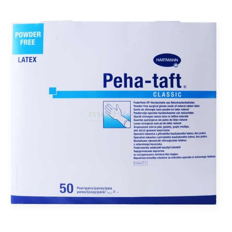 Peha-taft plus O.K. handschoen poedervrij  7.5