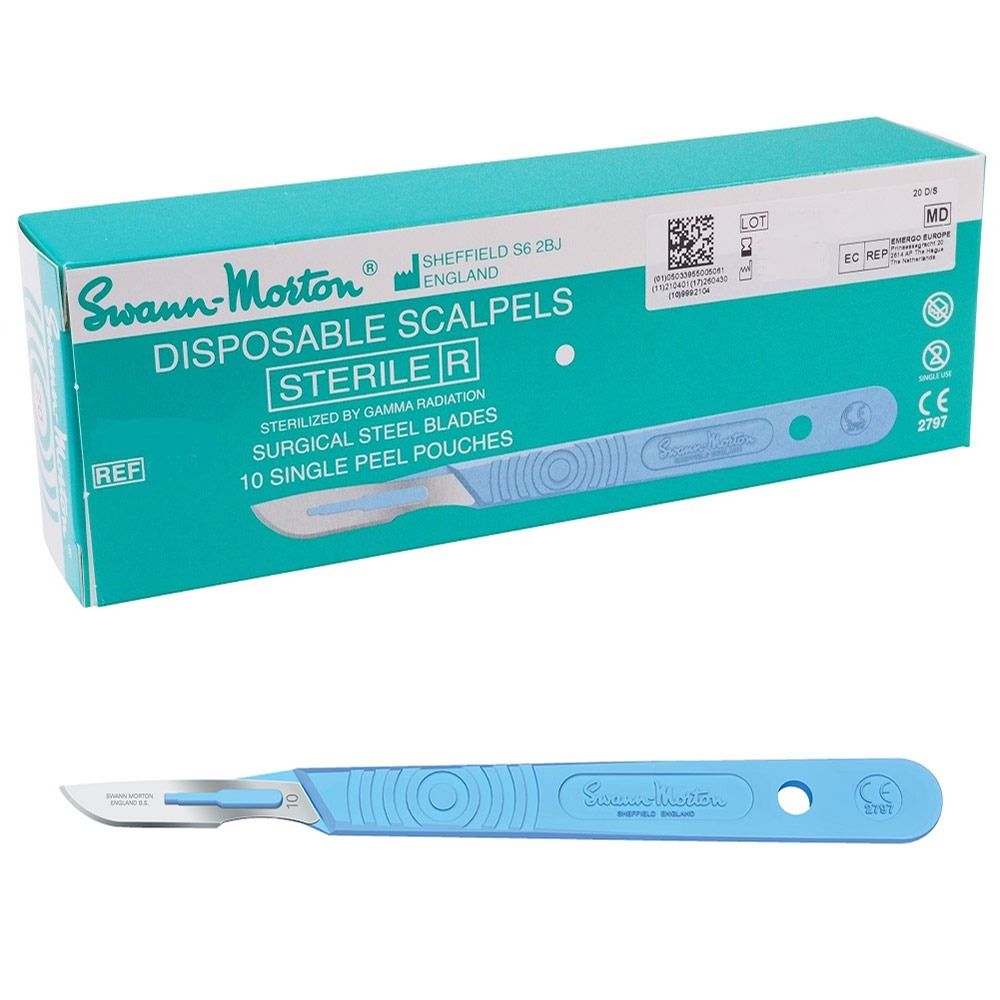 Swann Morton disposable scalpel 10