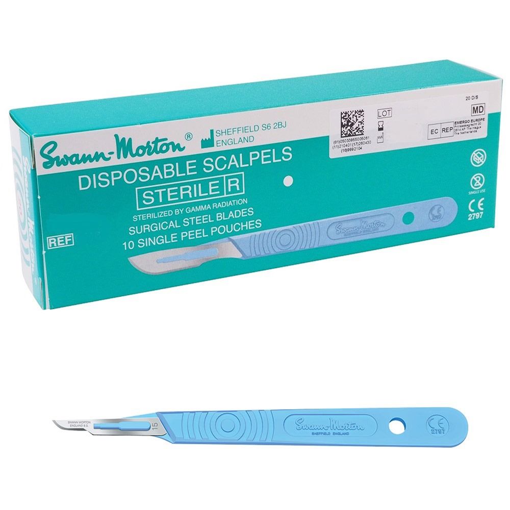 Swann Morton disposable scalpel 15
