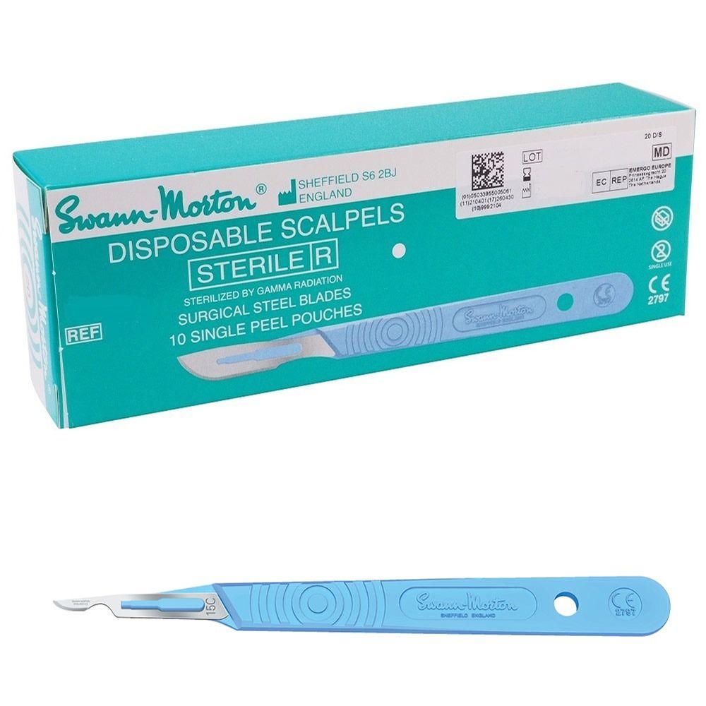 Swann Morton disposable scalpel 15C
