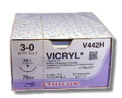 Ethicon Vicryl 3-0 70cm nld FS-1 V442H